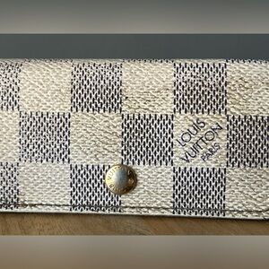 LOUIS VUITTON Damier Azur Multicles Key Holder